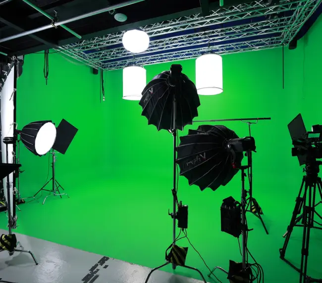 Green screen studio rent in Dubai